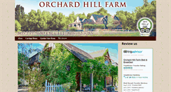 Desktop Screenshot of orchardhillbb.com